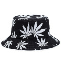 Wholesale maple Leaf Printed Bucket Hat